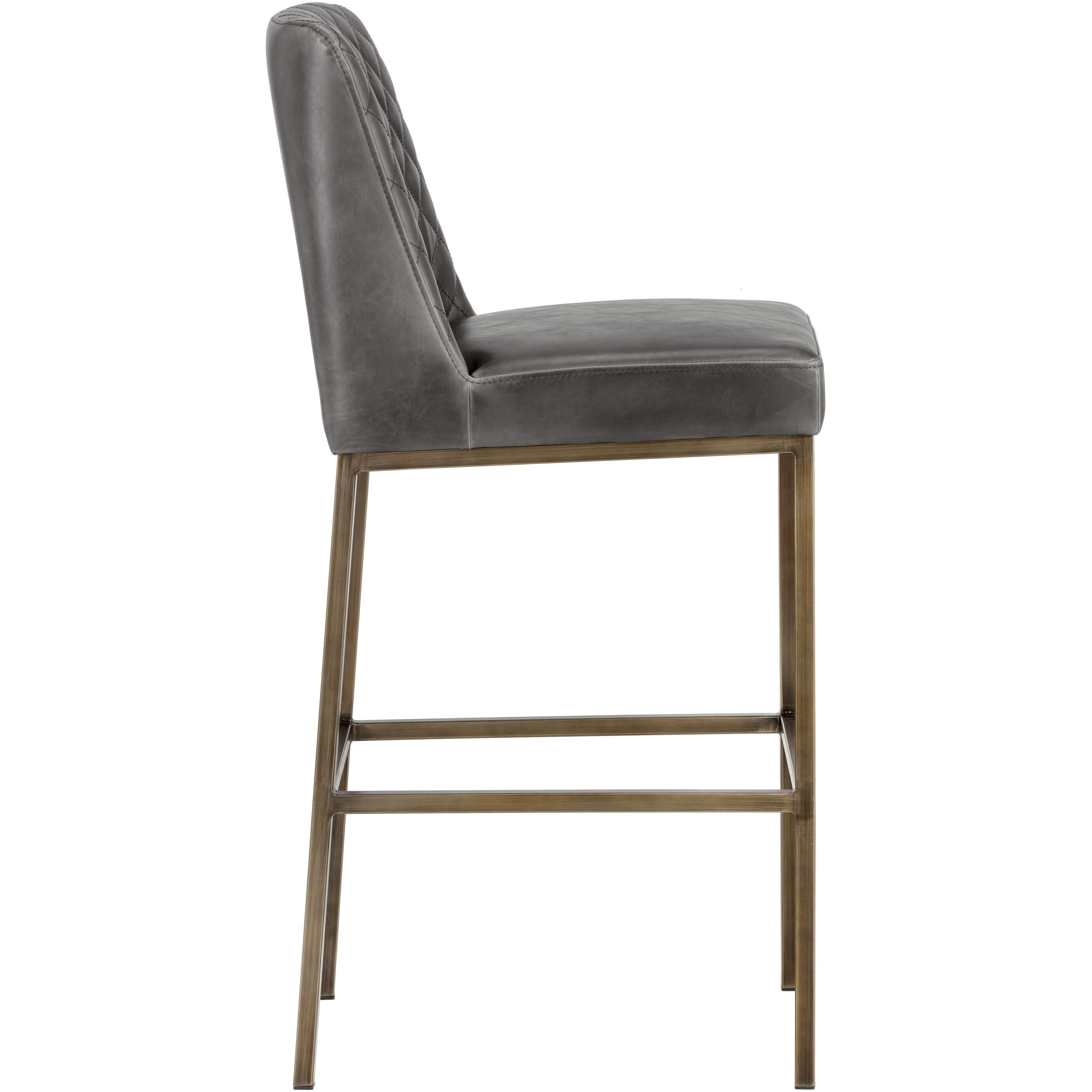 Leighland 42 inch Overcast Grey Barstool